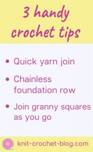 3 crochet tips with videos