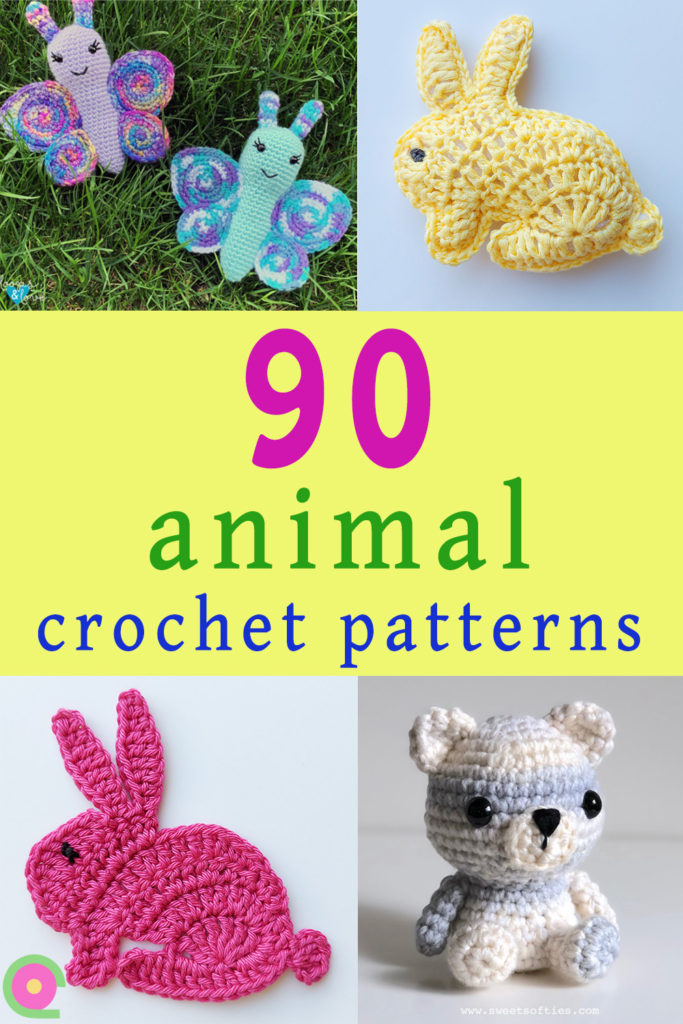 90 zoo animal crochet patterns