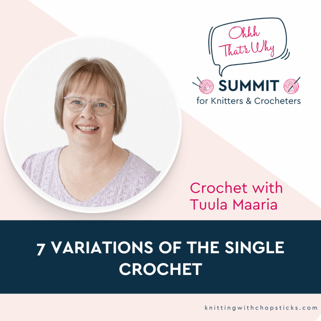 Crochet presentation by Tuula