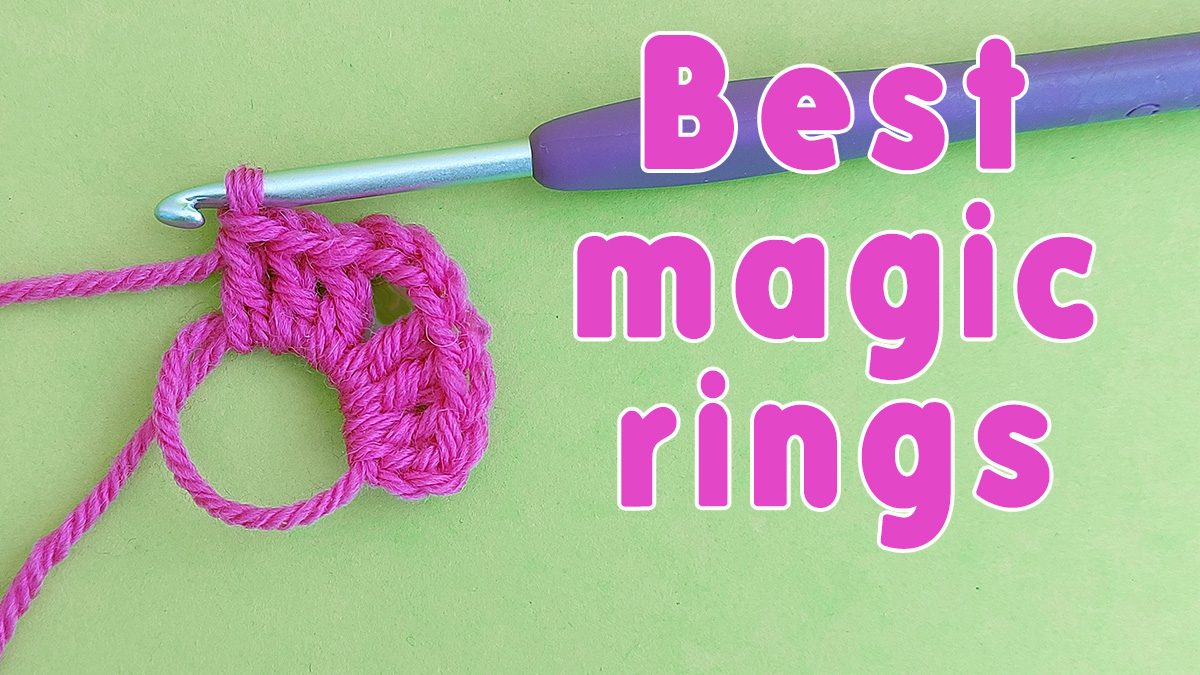 easiest way to crochet magic circle