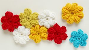 Crochet flowers instructions