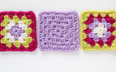 How to crochet a basic granny square