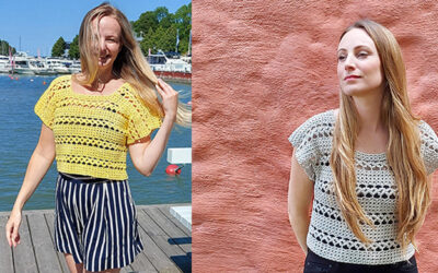 Crochet a lacy summer top