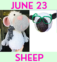 Sheep crochet patterns