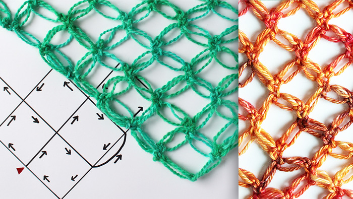 Solomon's knot crochet tutorial