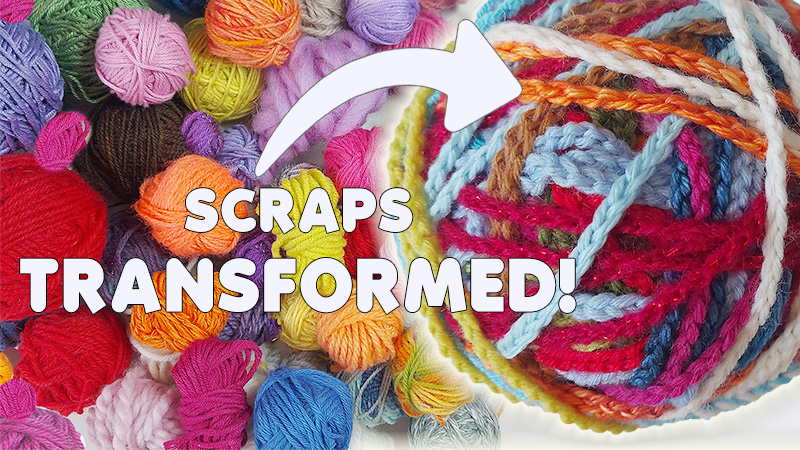 video link thumbnail for scrap yarn tip