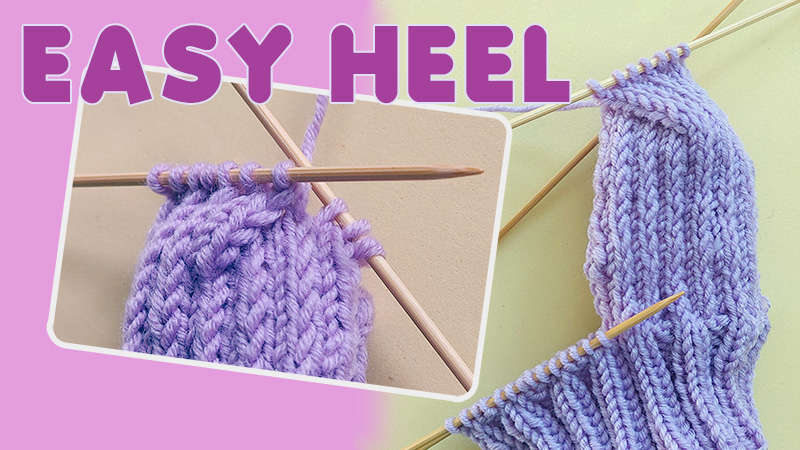 Link to tutorial video about turning the heel of a sock